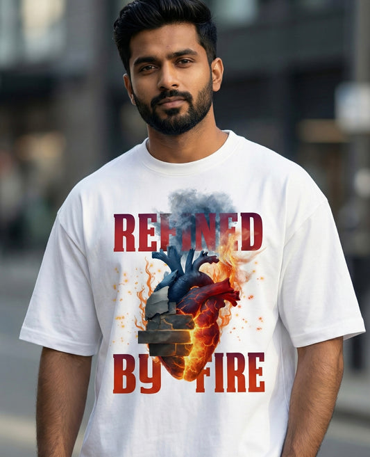 Refined By Fire Unisex Oversized Classic T-Shirt