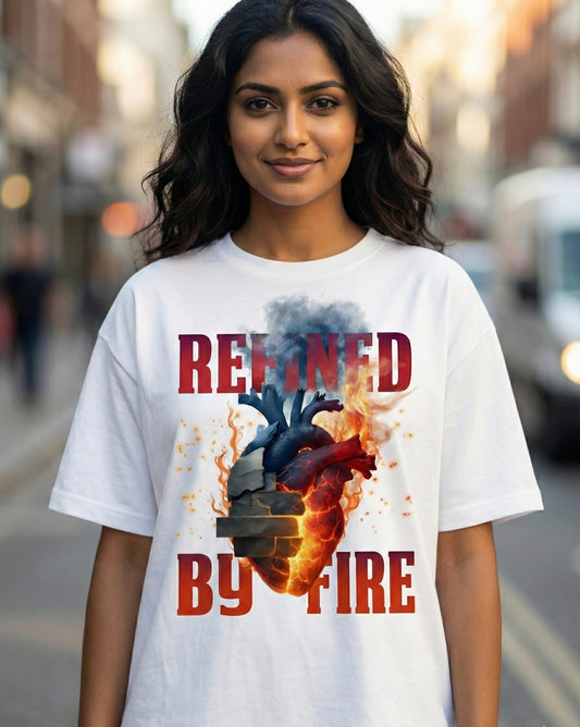 Refined By Fire Unisex Oversized Classic T-Shirt